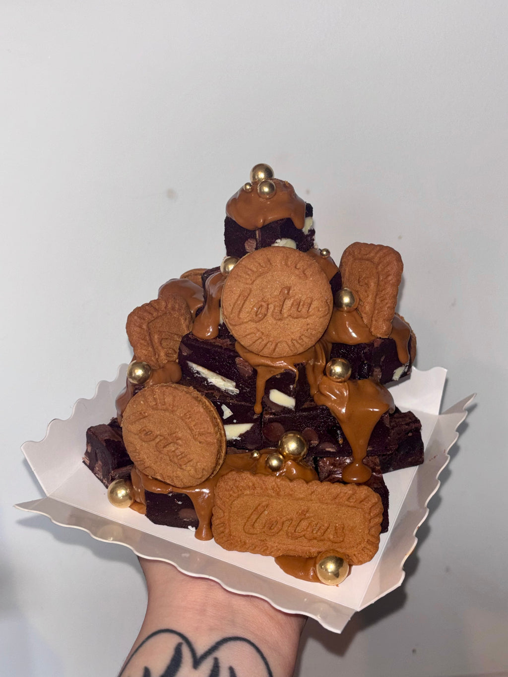 The Mini Brownie Stack