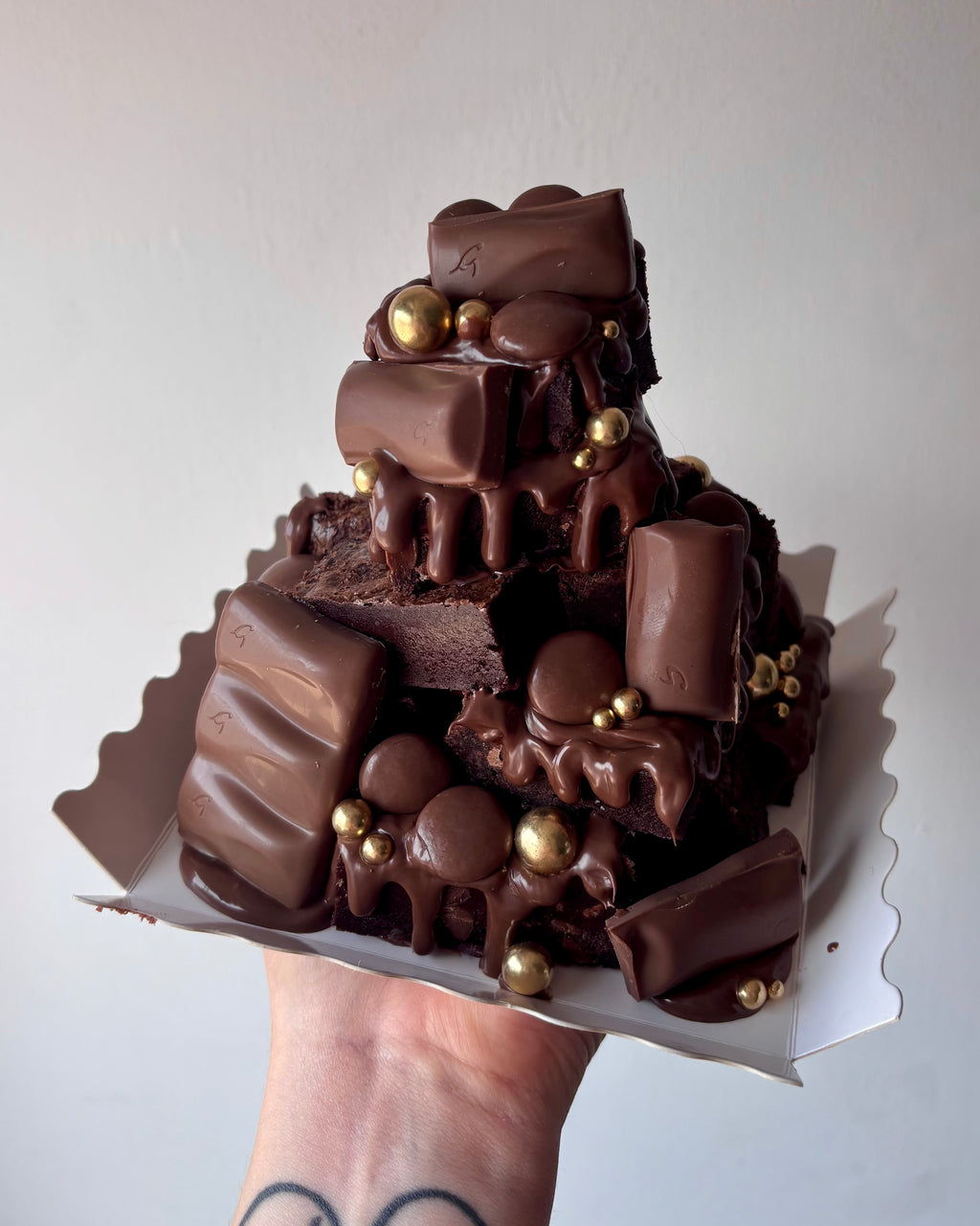 The Mini Brownie Stack