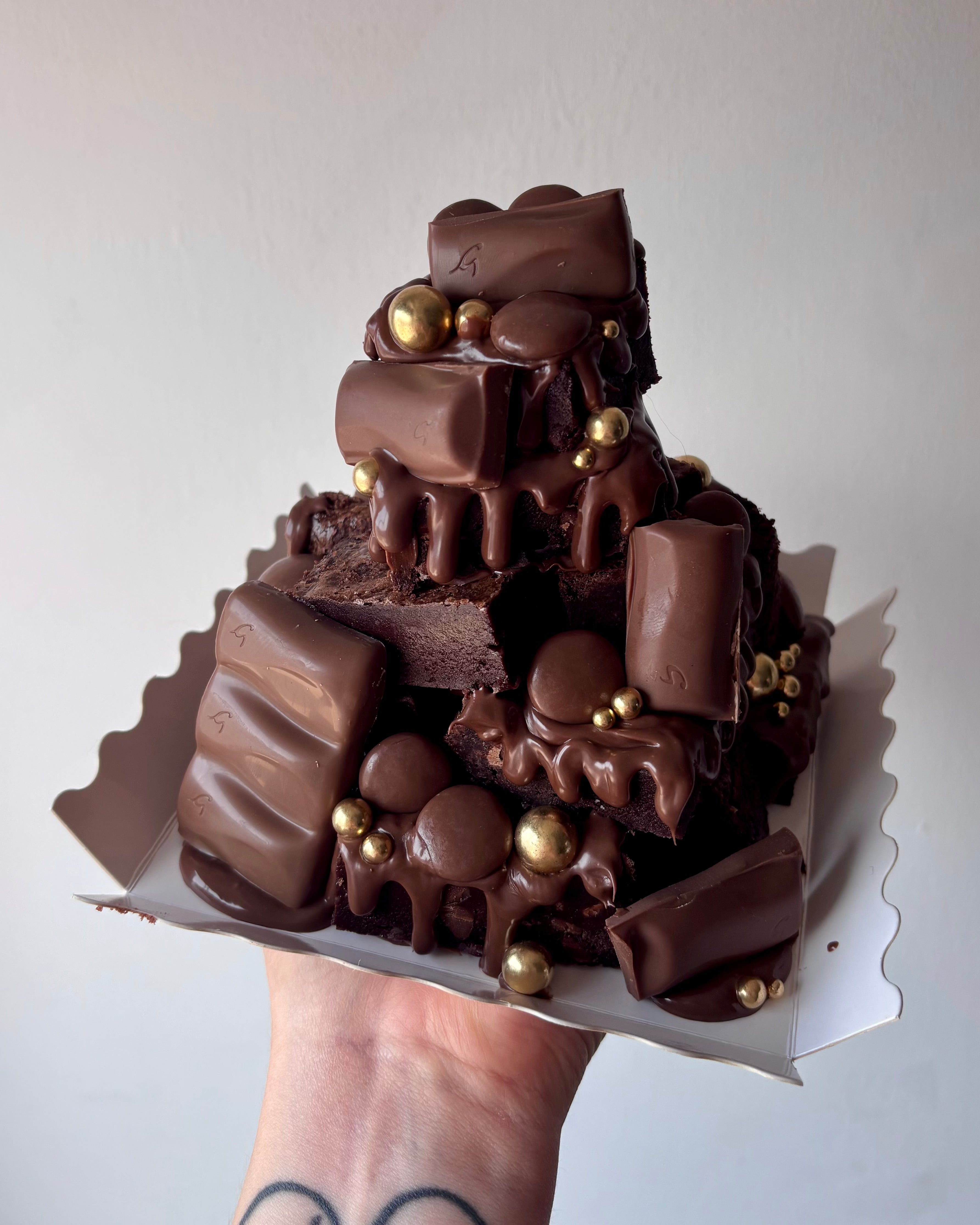 The Mini Brownie Stack
