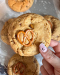 Sticky Toffee Pretzel Cookie (Plant-Based)