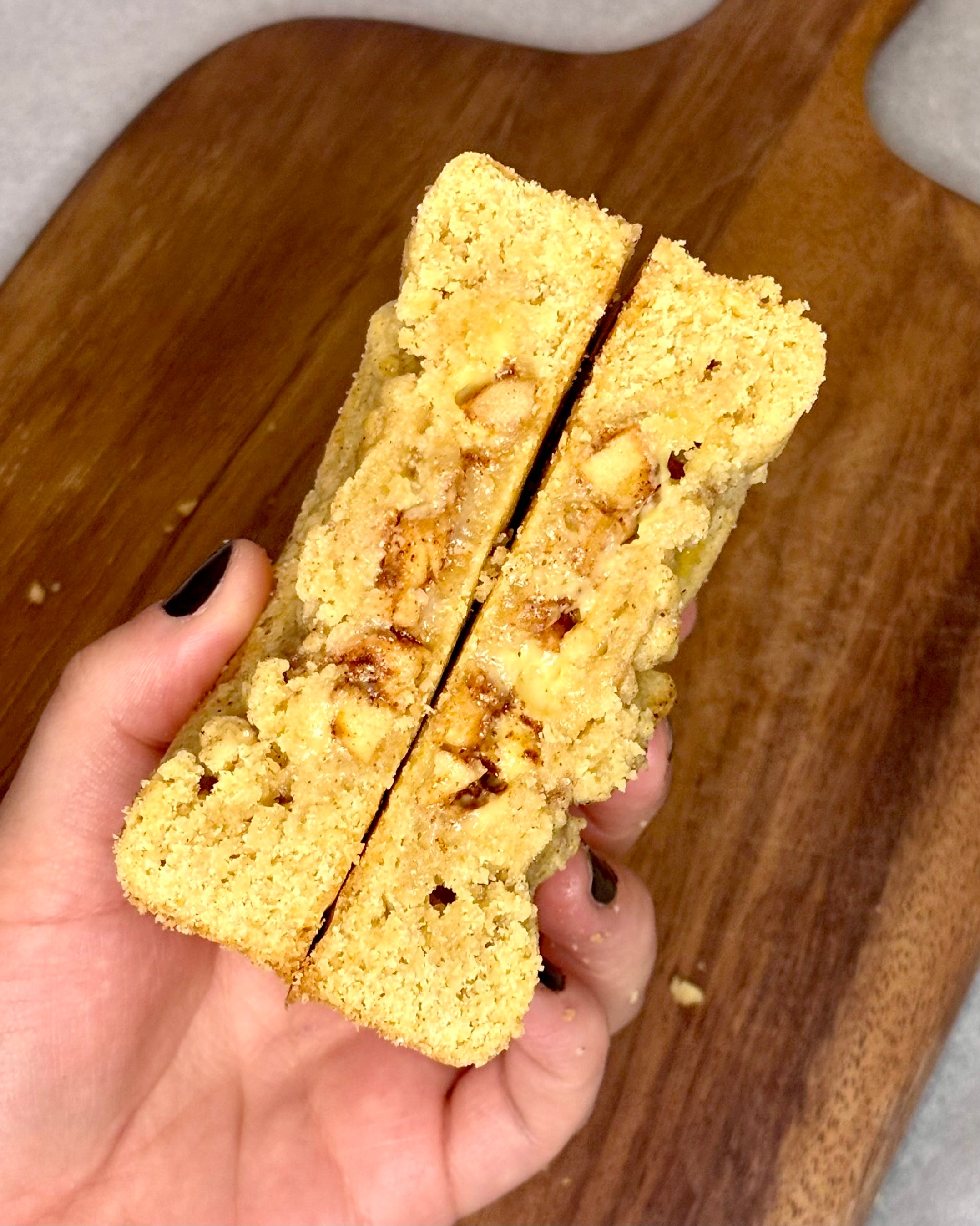 Apple Crumble Cookie